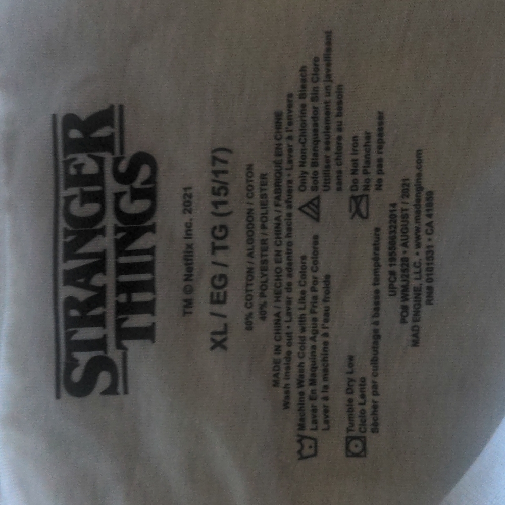 Stranger things long sleeve tee - Picture 5 of 6